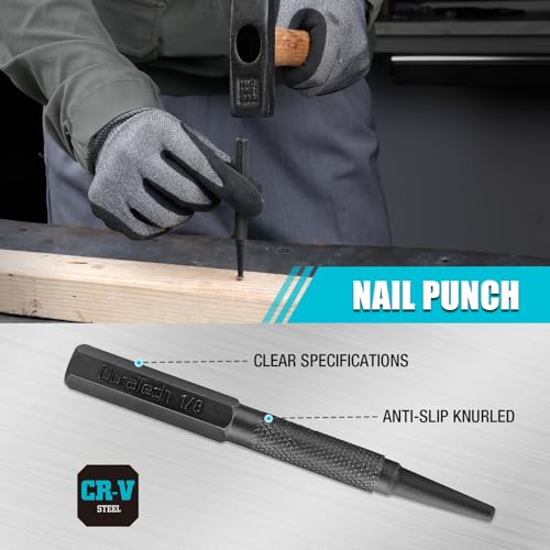 DURATECH 18-Piece Punch/Chisel/Alignment Tool Set - size: 18-Piece