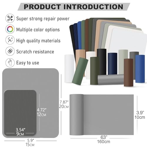 OAZ 15 Pieces 3.5 x 4.7 inch Nylon Repair Patches Nylon Fabric Patch Self-Adhesive Tent Repair Tape Waterproof Lightweight Repair Patches Repair Patch Kit for Clothing Down Jacket Bag (Beige White) - color: Beige White, size: 3.5" x 4.7"
