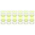 HARFINGTON 6pcs Small Cylindrical Bubble Level Vials 4.5x12mm PMMA Mini Horizontal Bubble Spirit Level Measuring Layout Tools for RV TV Picture Frame Hanging Tool Leveler - size: 4.5x12mm