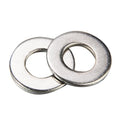Linkup 150 Pcs 3/8” SAE Flat washers for Screws for Bolts (18-8) 304 Stainless Steel washers Assortment kit,Standard ANSI/ASME B18.22.1 Metal Washers Set - size: 3/8"