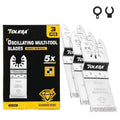 TOLESA Diamond Oscillating Saw Blades for Grout and Mortar, 3-Pack - size: 3 PCS