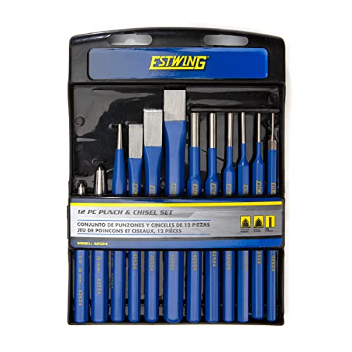 12-Piece Cold Chisel, Pin, Center and Starter Punch Set