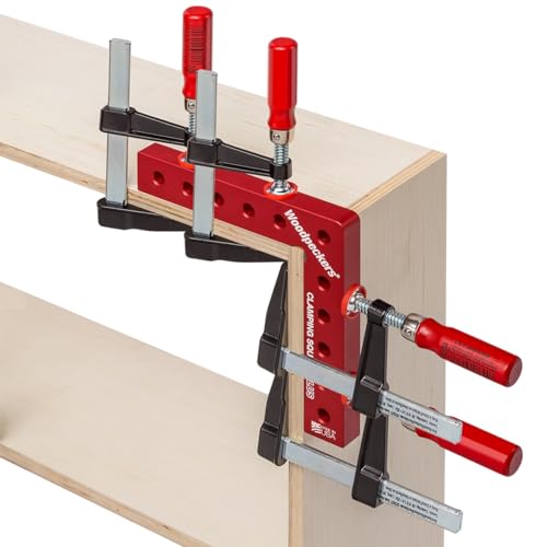 Woodpeckers Clamping Squares Plus, 2 Pack CSP Squares, 6.75 Inch Long Aluminum 90-Degree Corner Clamps for Woodworking, USA Made - style: CSP Squares - 2pk