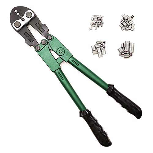 FenceMate 4 Slot Crimping Tool Kit to Join High Tensile Steel Wires/Ropes