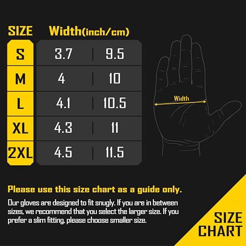 COOLJOB A6 Cut Resistant Anti Vibration Work Gloves Men, TPR Impact Reduce Mittens, Palm Rubber Patch Shock Absorption, S-2XL - size: Large