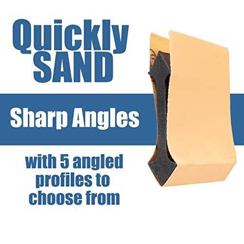 Fulton 21 Profile Contour Sanding Grips - size: Grips with Sandpaper
