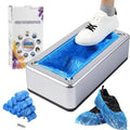 Shoe Covers Dispenser with 200pcs Shoe Cover Disposable Non Slip, User-Friendly and Reliable Shoe Cover Machine, Automatic Shoe Cover Dispenser for Home, Office, Factory Use