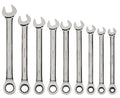 Williams WS-1120NRC Combo Ratcheting Wrench Set, 1/4 - 3/4-Inch, 9-Piece - size: 1/4 - 3/4 Inch (9 Pieces)