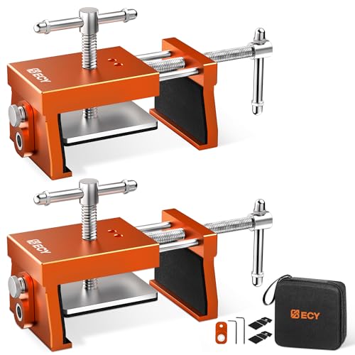 ECY Cabinet Clamps, Cabinet Face Frame Alignment Tool, 2 Pack, Orange - color: Orange