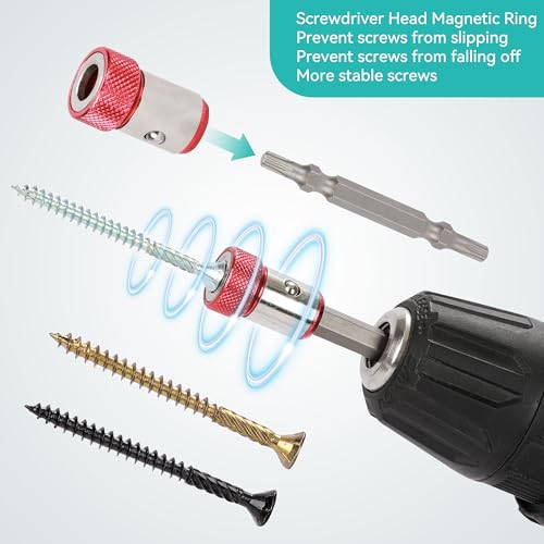 Wood Screws #6 × 1 inch Torx Star Drive Deck Screws Flat Head M3.5 × 25 Countersunk T10 Self Tapping Thread Cut 200pcs Carbon Steel Galvanized Very Small Size Screw (200PCS/Small Box) - color: Silver, size: #6×1