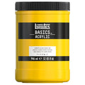 Liquitex BASICS Acrylic Paint, 32-oz Jar, Cadmium Yellow Medium Hue - color: Cadmium Yellow Medium Hue, size: 32 Fl Oz (Pack of 1)