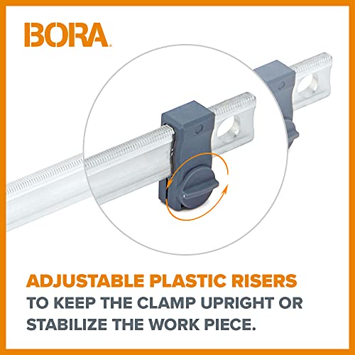 Bora 31" Parallel Clamp Set, 2 Pack of Woodworking Clamps with Rock-Solid, Even Pressure, 571131T - size: 31"
