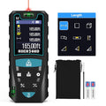 Laser Measuring Tool 165ft, RockSeed S2C Red Beam Laser Measure with Rotatable HD IPS Color Screen, 12 Measurement Modes, 3 Leveling Modes, 5 Units Switchable, for Stake Marking - color: Red Laser