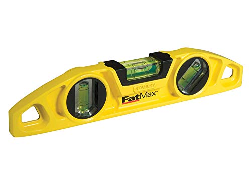 Stanley 0-43-603 Spirit level "Torpedo" of aluminum, Yellow - style: Torpedo Level