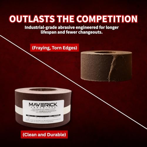 Drum Sander Sandpaper Roll 3" X 25 Yards Premium Aluminum Oxide Cloth Backed (120 Grit)
