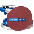 20 Pack 6 Inch PSA Sanding Discs 1000 Grit Aluminum Oxide Red - size: 1000 grit
