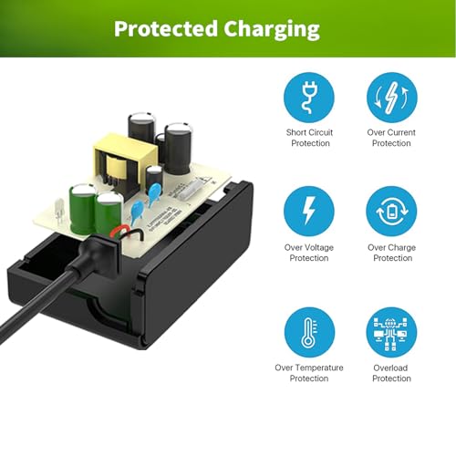 21V Charger Compatible with Saker Mini Chainsaw Battery SK1804D 20V Power Supply Adapter for Lithium Battery, Universal Cordless Small Electric Portable Handheld Chainsaw Accessories Charger