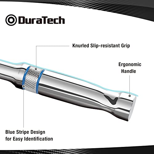 DURATECH 1/4-Inch Drive Ratchet, 90-Tooth Quick-release Ratchet Wrench, Reversible, Cr-V Made, Full Polished, Stocking Stuffers for Men Women Gifts for Men Gifts for Women (Pack of 2) - size: 1/4"(Polished) (Pack of 2)