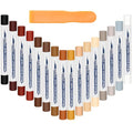 16P Wood Filler Stick, Wood Floor Furniture Repair Wax Sticks