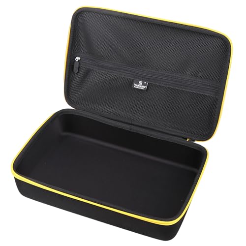 Tourmate Hard Storage Case for HURRICANE/MECHEER/WFOEJEJ/WORKPRO/Milwaukee Wood Chisel Set - Travel Box Suitable for 4/8 Piece&Complete Sets of Chisels(Box for Sale) (Black & Yellow, L (16 PCS)) - size: L (16 PCS)