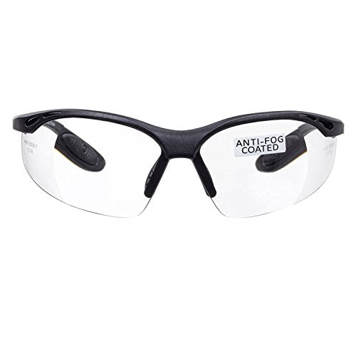 voltX CONSTRUCTOR Clear Full Lens Reading Safety Glasses +2.0 Dioptre - color: Clear, size: +2.0 Dioptre