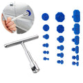 KOSHA 18 Pcs Car Dent Puller Kit, Dent Remover Tool for Car, T-Bar