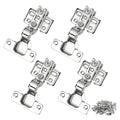 4 Pack Soft Close Cabinet Hinges 35mm, Inset Hinge for Kitchen - size: 35 mm