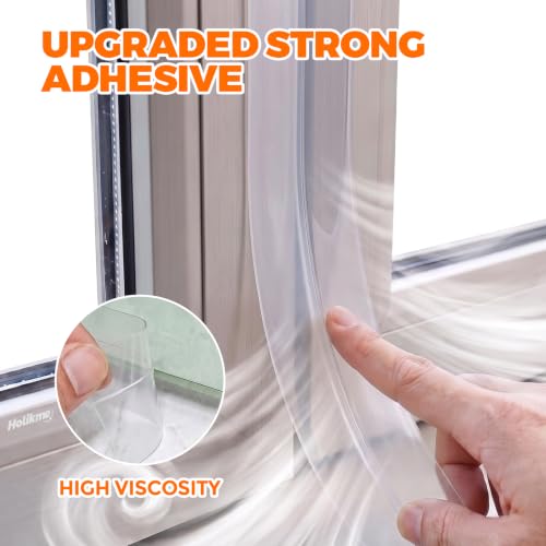 Holikme 65FT Weather Stripping Door Seal Draft Stopper Window Seal