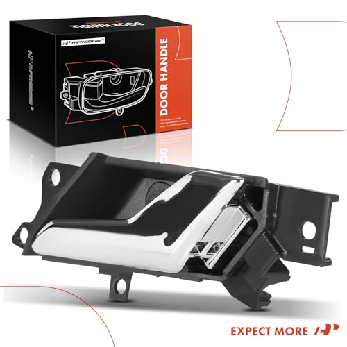 A-Premium Front or Rear Passenger Side Interior Door Handle | Compatible with Chevrolet Captiva Sport 2012-2015 & Saturn Vue 2008-2010, Chrome, Replace# 96861999, 96660864, 20983661 - style: Front or Rear Right
