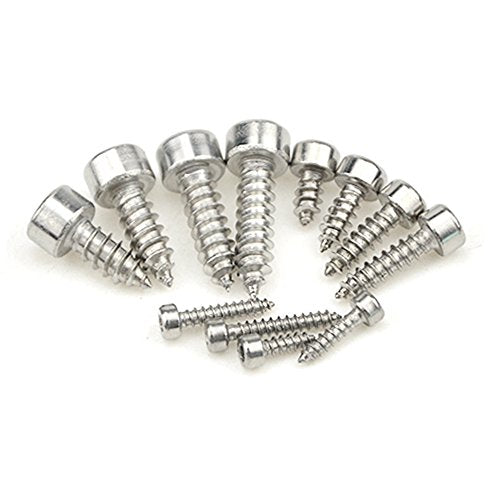 480Pcs 12 Values M2 M3 M4 Metric Hex Socket Cap Head Self Tapping Screw with Flat Gasket Washers Assortment Kit