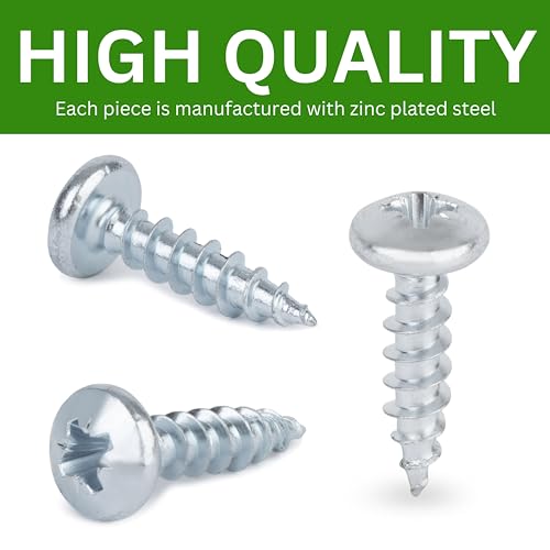 Spare Hardware Parts Replacement for IKEA Furniture Screw Chipboard Flat TRX Screw - Part #100226 | Chipboard Screw M5.0-2.2×20 Full Thread with PZD2 Recess | Pack of 20 - size: 100226