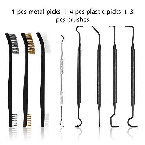 Accmor Gun Cleaning Tools Kit Including Gun Cleaning Pick & Gun Cleaning Brush, Gun Cleaner Set - style: Set C