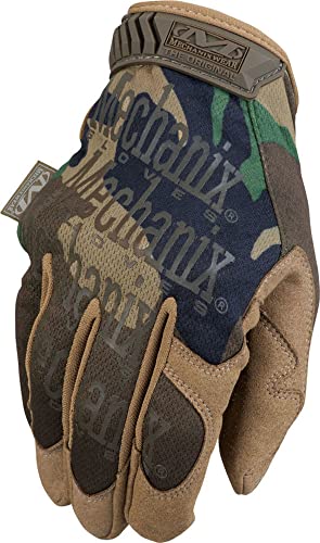 Mechanix Wear Original Woodland Camo Tactical Gloves X-Large - color: Camouflage - Woodland Camo, size: X-Large