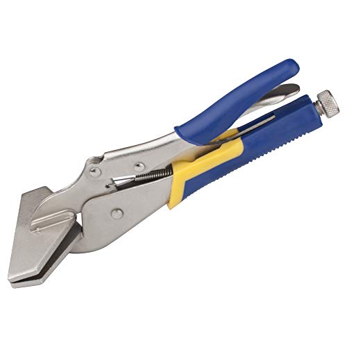 10 inch Locking Pliers/Sheet Metal Clamp,Heavy Duty Sheet Metal Grip Tool,High Carbon Steel Duckbill Pliers Welding Plier