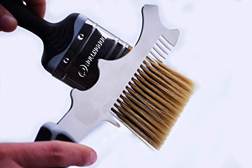 ROLLINGDOG 4 in 1 Paint Brush Comb - color: Metal Brush Roller Cleaner