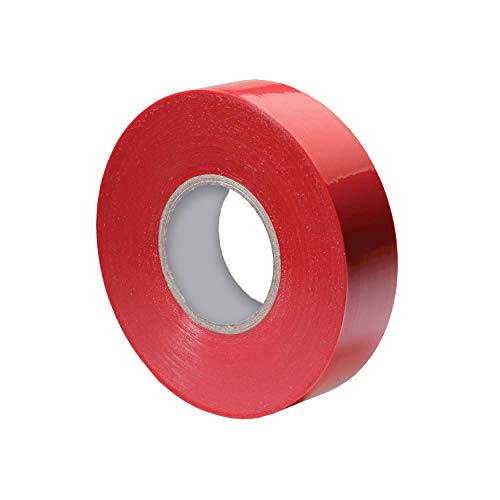 Xtricity Vinyl Red Electrical Tape 3/4" x 66 Ft for Electrical Insulation - color: Red, size: 1 Pack