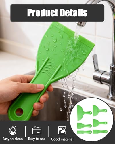 12pcs Plastic Putty Knife Set, Plastic Scraper Tool Kit Wall Repair DIY.
