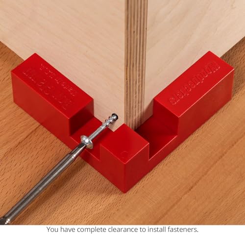 Woodpeckers M2 Box Clamps, 2 Pack, Versatile Woodworking Clamps for Quick and Easy 90 Degree Joints