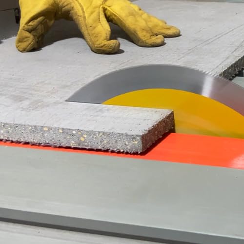 10-Inch 6T PCD Tip Hardie Fiber Cement Saw Blade with 5/8-Inch DMK Arbor, Polycrystalline Diamond Tipped Teeth Saw Blade for Laminate Flooring - size: 10" 6T