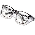 Safety Glasses Anti Fog Clear Blue Light Blocking Eye Protection Nurse Goggles for Women Men - color: B1 Leopard
