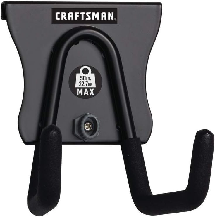 Craftsman Versatrack Garage Hooks, Short General Purpose (CMST82607VT) (Pack of 6) - size: Pack of 6