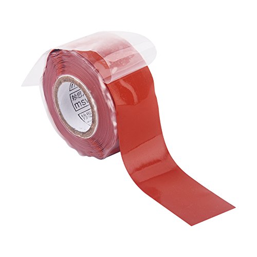 Walfront Self Fusing Silicone Tape Waterproof for Plumbing Hose Repair Electrical Insulation and Pipe Sealing