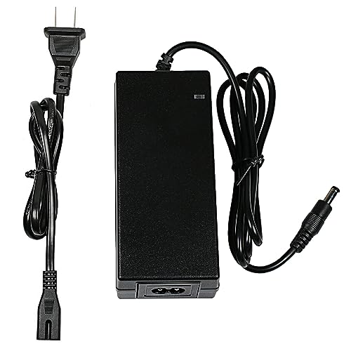 42V 2A DC Male Power Adapter for 36V Electric Bike Lithium Battery Charger,Escooter Ebike Battery Charger Connector Diameter 5.5mmx2.1mm/2.5mm