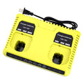 2 Ports P117 Fast Charger for Ryobi 18V Battery ONE+ Max Lithium P100 P102 P103 P105 P107 P108 P117 P118 12V-18V Li-Ion NiCd NiMh Battery - size: P117 Dual-Port