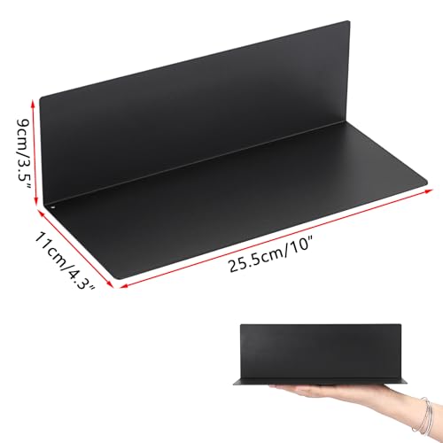 Kokone 6 Pack Magnetic Pegboard Shelves for Storing/Displaying, 10x4.3 in - color: Without Edges