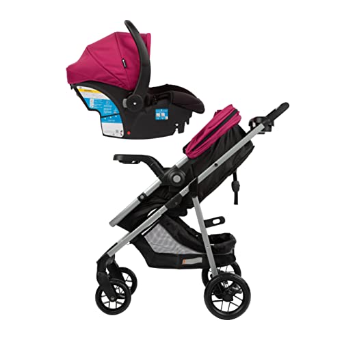 Safety 1st Grow and Go Flex 8-in-1 Travel System, Infant Car Seat Stroller Combo, Orchid Bloom - color: Orchid Bloom