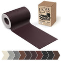 Leather Repair Patch, Self Adhesive Leather Repair Tape Kit Coffee - color: Coffee Brown, size: Litchi Grain 3 x 60 In