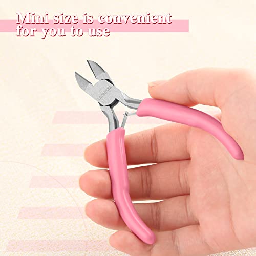 4-Inch Mini Diagonal Cutting Pliers Side Cutters Plier with Spring - style: Diagonal Cutting Pliers