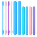 10 Pcs Epoxy Stir Sticks, Reusable Silicone Wax Stick, Multipurpose | For Epoxy Facial Mask Hair Removal Stirring Rods Paint Mixing Tools