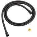 79 inches Kinkless Matte Black Flexible Stainless Steel Shower Hose - Replacement for Handheld Showerhead Hose (Matte Black) - style: 79'' Matte Black